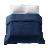 Manta terapéutica original - Funda de algodón en azul oscuro