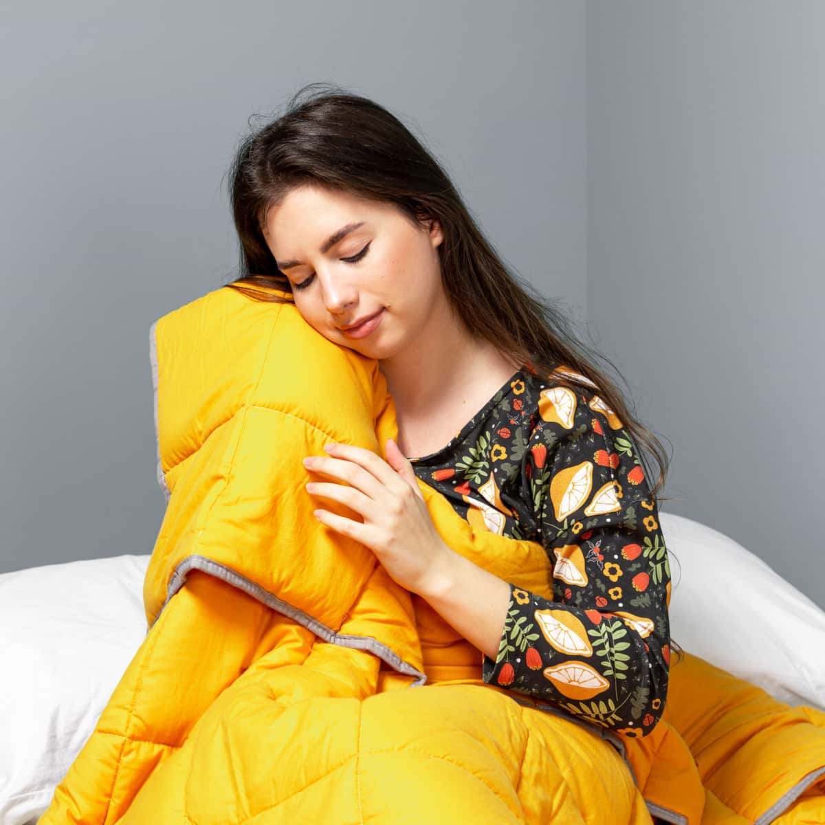 Coperta terapeutica originale - fodera per coperte ponderate con anelli per bambini e adulti