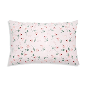 Almohada de salud con funda de algodón patrón de margaritas para niños