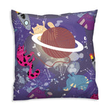 Health pillow with space pattern for children