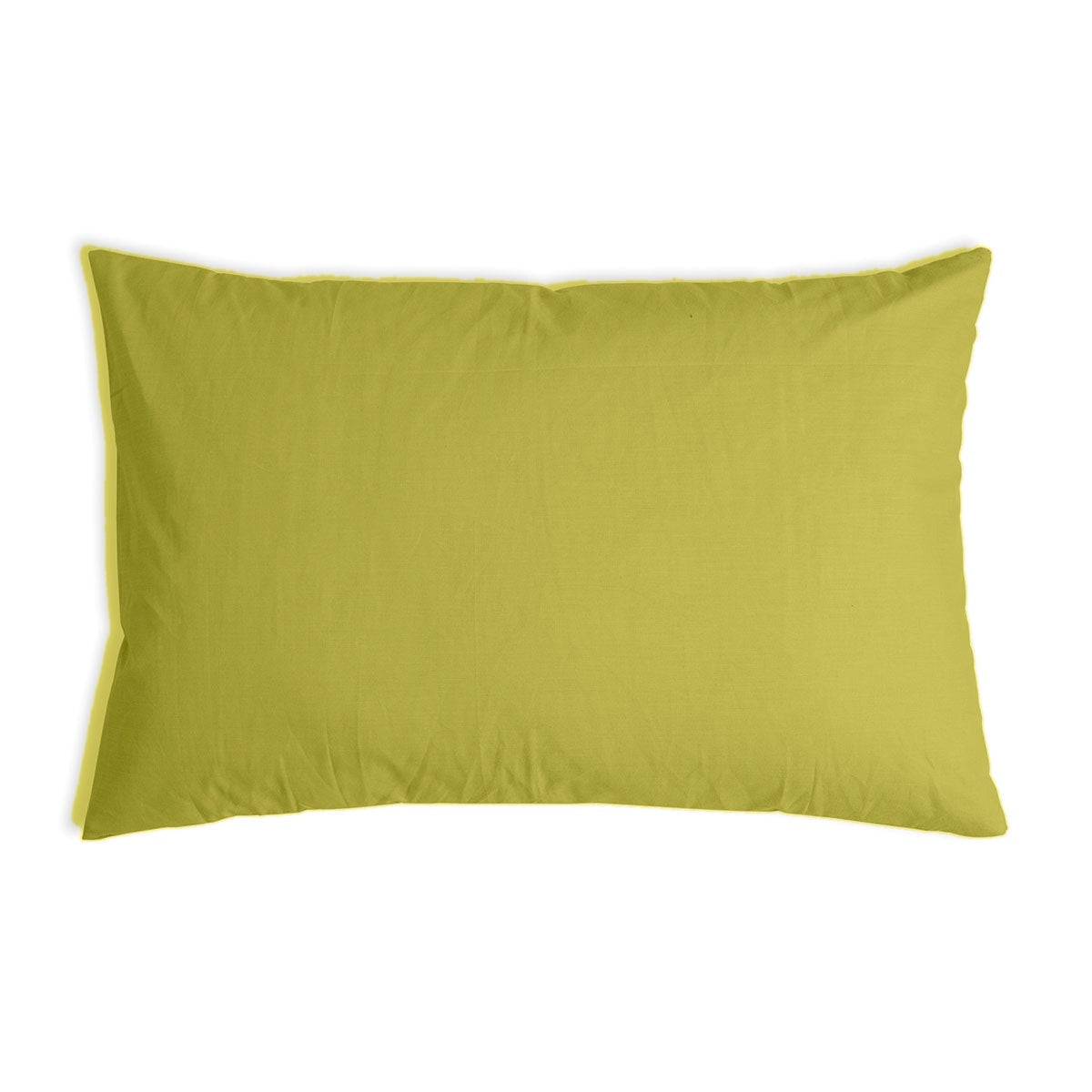 Almohada de salud con funda de algodón en caqui para adultos
