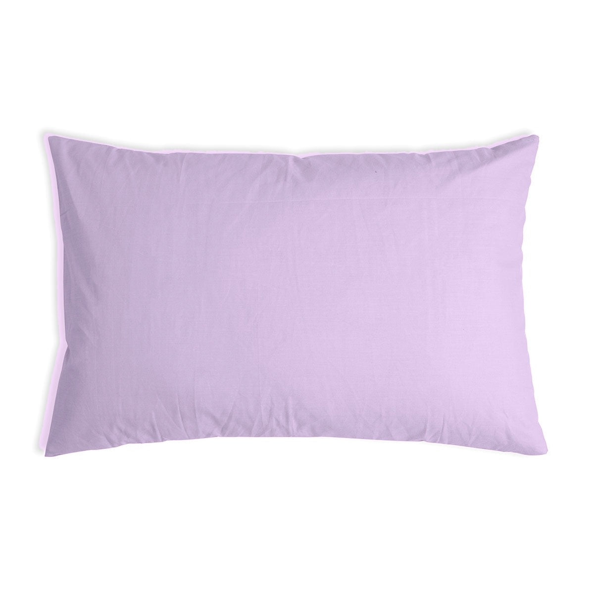 Almohada de salud con funda de algodón en lavanda para adultos