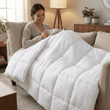 Coperta terapeutica originale - fodera per coperte ponderate con anelli per bambini e adulti