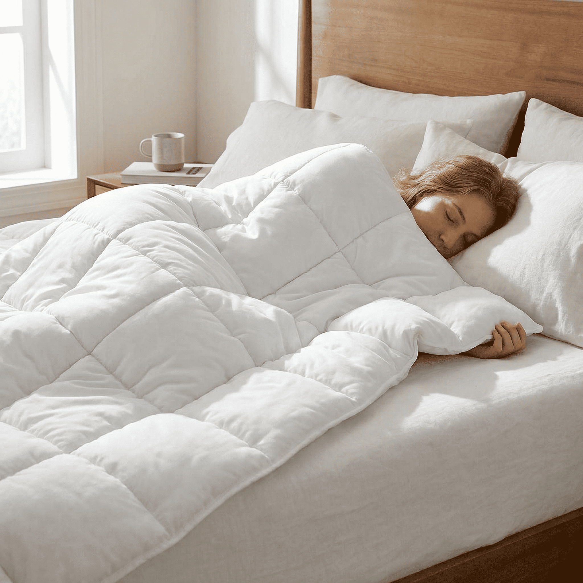 Coperta terapeutica originale - fodera per coperte ponderate con anelli per bambini e adulti