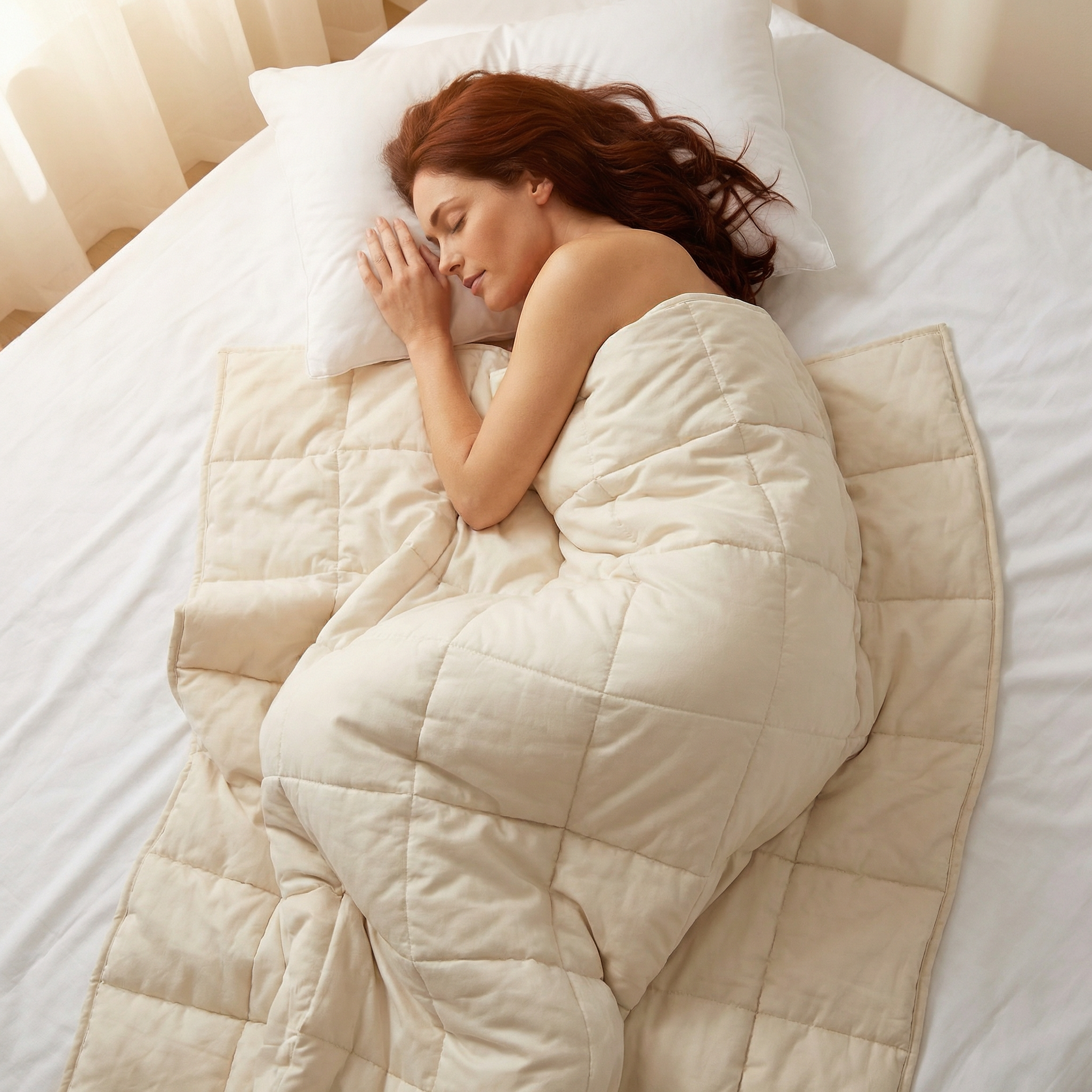 Original therapy blanket - SENSOMEDIC weighted blanket (without cover) for adults