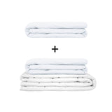 Originele therapiedeken - gewichtdeken set voor volwassenen inclusief 2 hoezen naar keuze