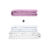 Originele therapiedeken - gewichtdeken set voor volwassenen inclusief 2 hoezen naar keuze