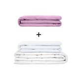 Originele therapiedeken - gewichtdeken set voor volwassenen inclusief 2 hoezen naar keuze