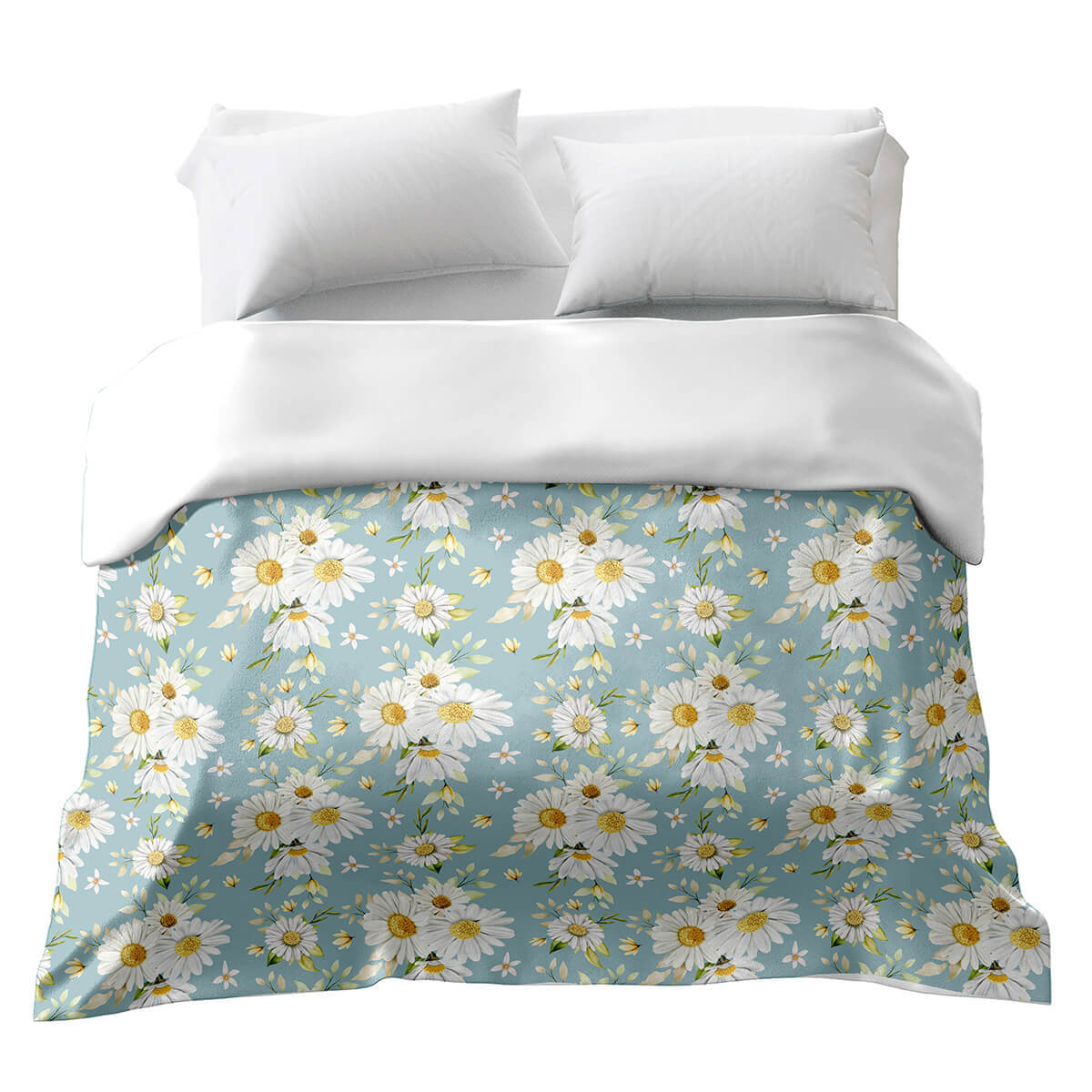 Coperta terapeutica originale - Rivestimento in cotone campo di margherite