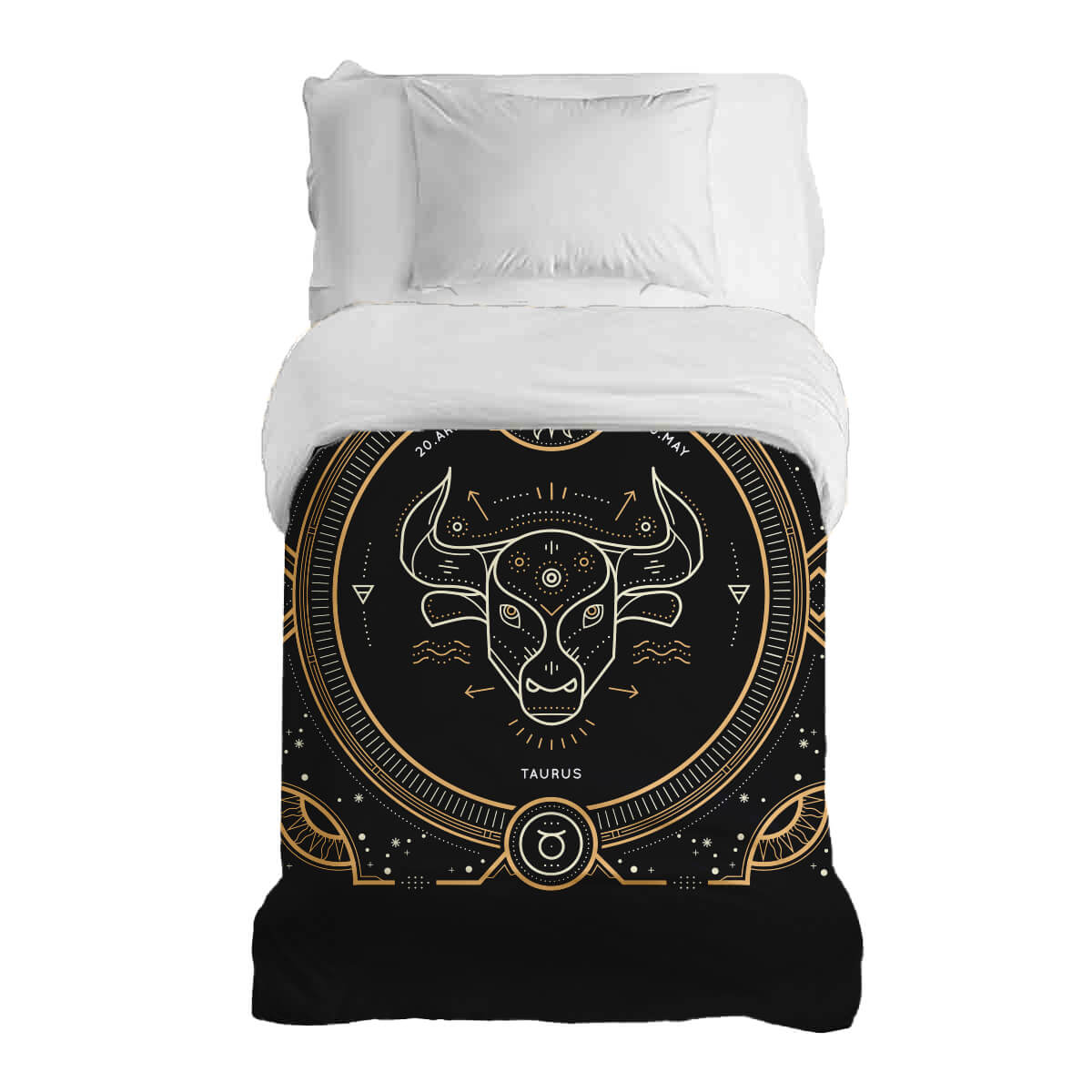 Manta terapéutica original - Funda de algodón Signo zodiacal Tauro