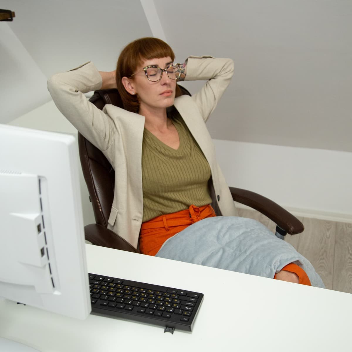 SALE - Lap Pillow - For Targeted Relaxation