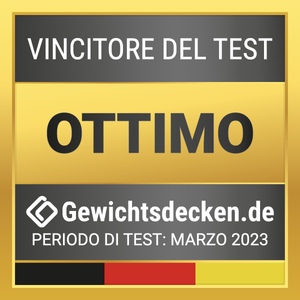 Badge del premio per coperte ponderate
