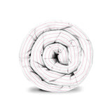 Original therapy blanket - cotton cover in white red with branches