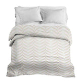 Original therapy blanket - cotton cover with golden V-shape