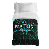 Originele therapiedeken - katoenen hoes met The Matrix opschrift