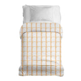 Original therapy blanket - cotton cover yellow checkered