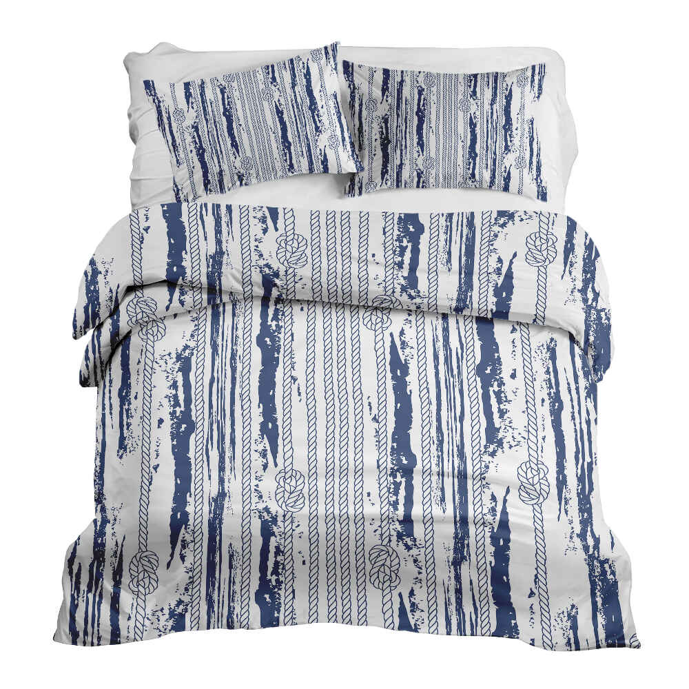 Therapy blankets bedding set striped pattern