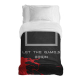 Original therapy blanket - cotton cover black Let's Play