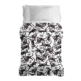 Original therapy blanket - cotton cover Halloween cat