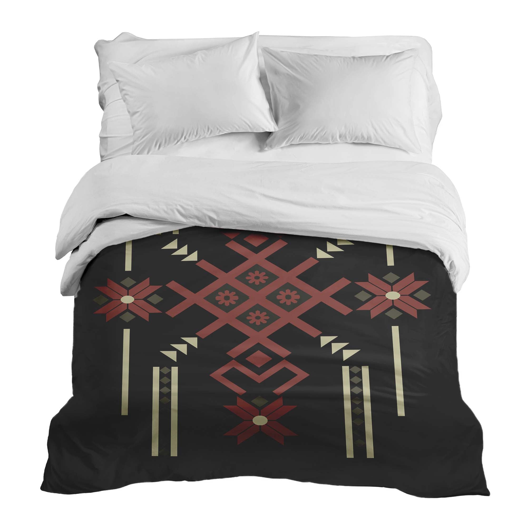 Original therapy blanket - cotton cover with large snowflake