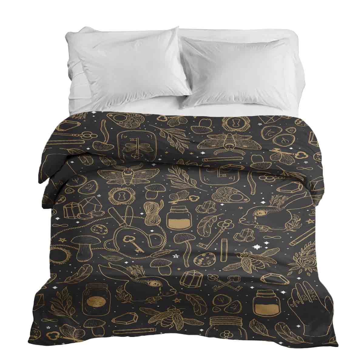 Coperta terapeutica originale - Rivestimento in cotone nero Zauber