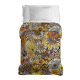Original therapy blanket - cotton cover yellow flowers