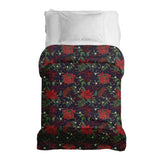 Original therapy blanket - cotton cover with red Christmas star