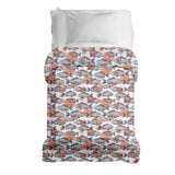 Coperta terapeutica originale - Rivestimento in cotone pesci grigi