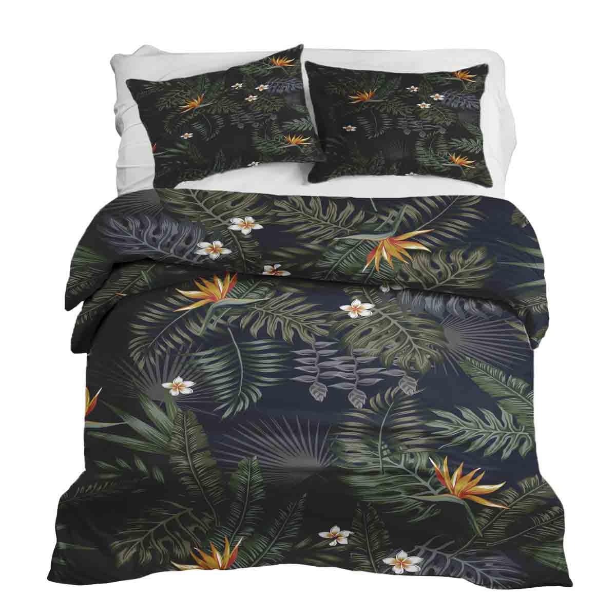 Therapy blankets bedding set rainforest