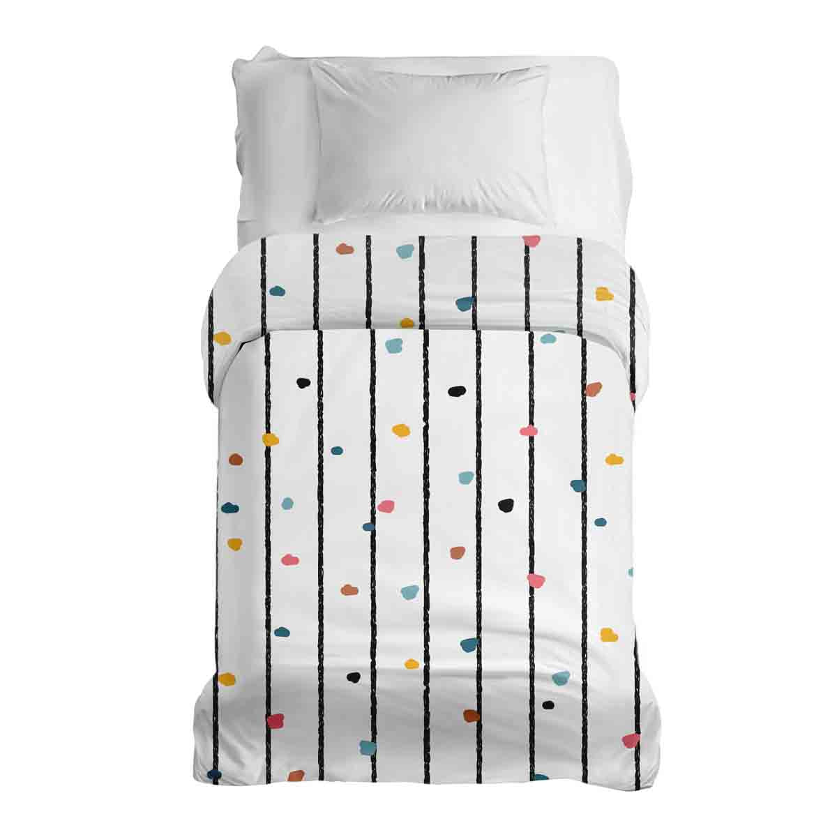 Original therapy blanket - cotton cover with colorful dots