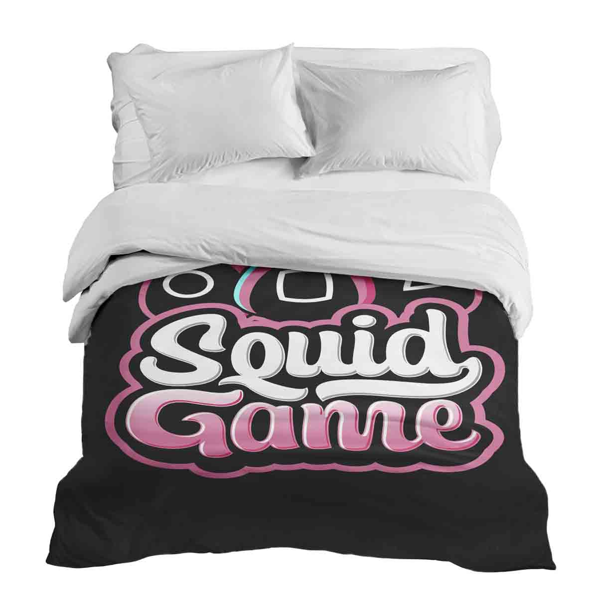 Originele therapiedeken - katoenen hoes zwart Squid