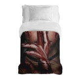 Original therapy blanket - cotton cover Halloween face