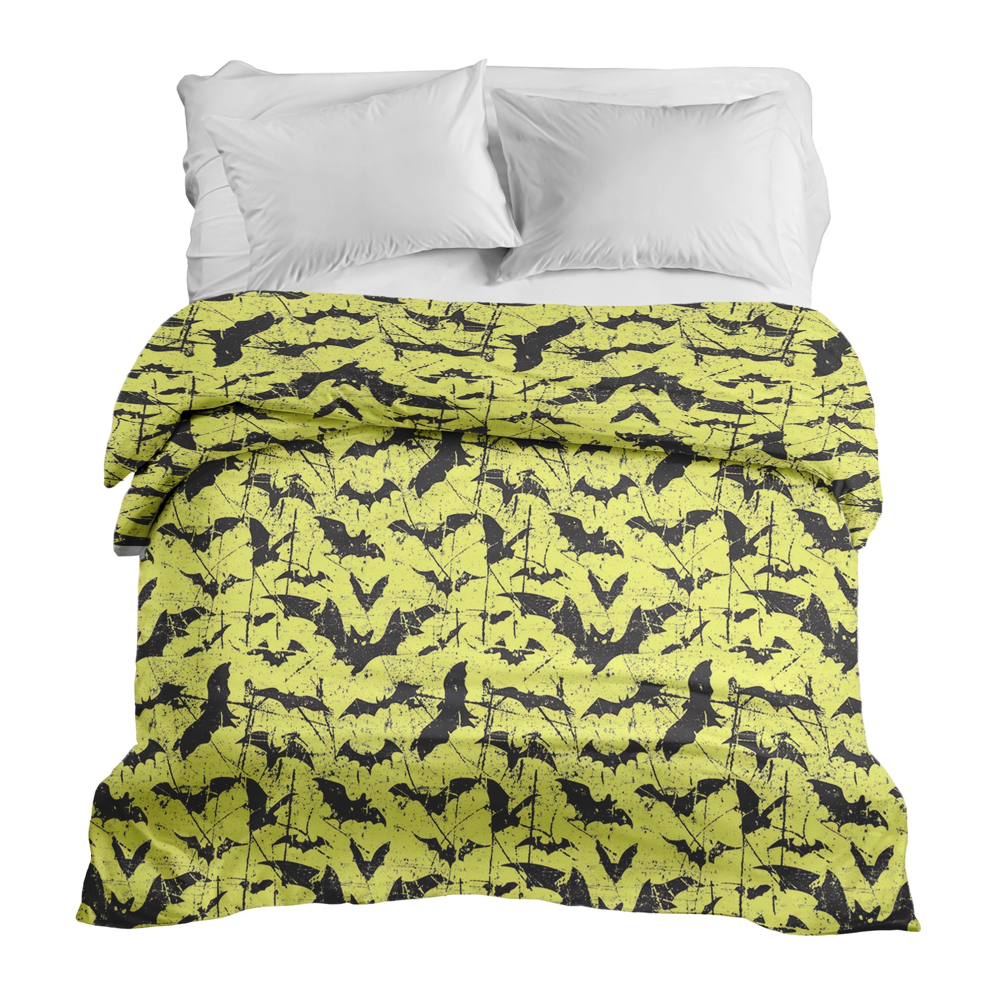 Coperta terapeutica originale - Rivestimento in cotone giallo pipistrello