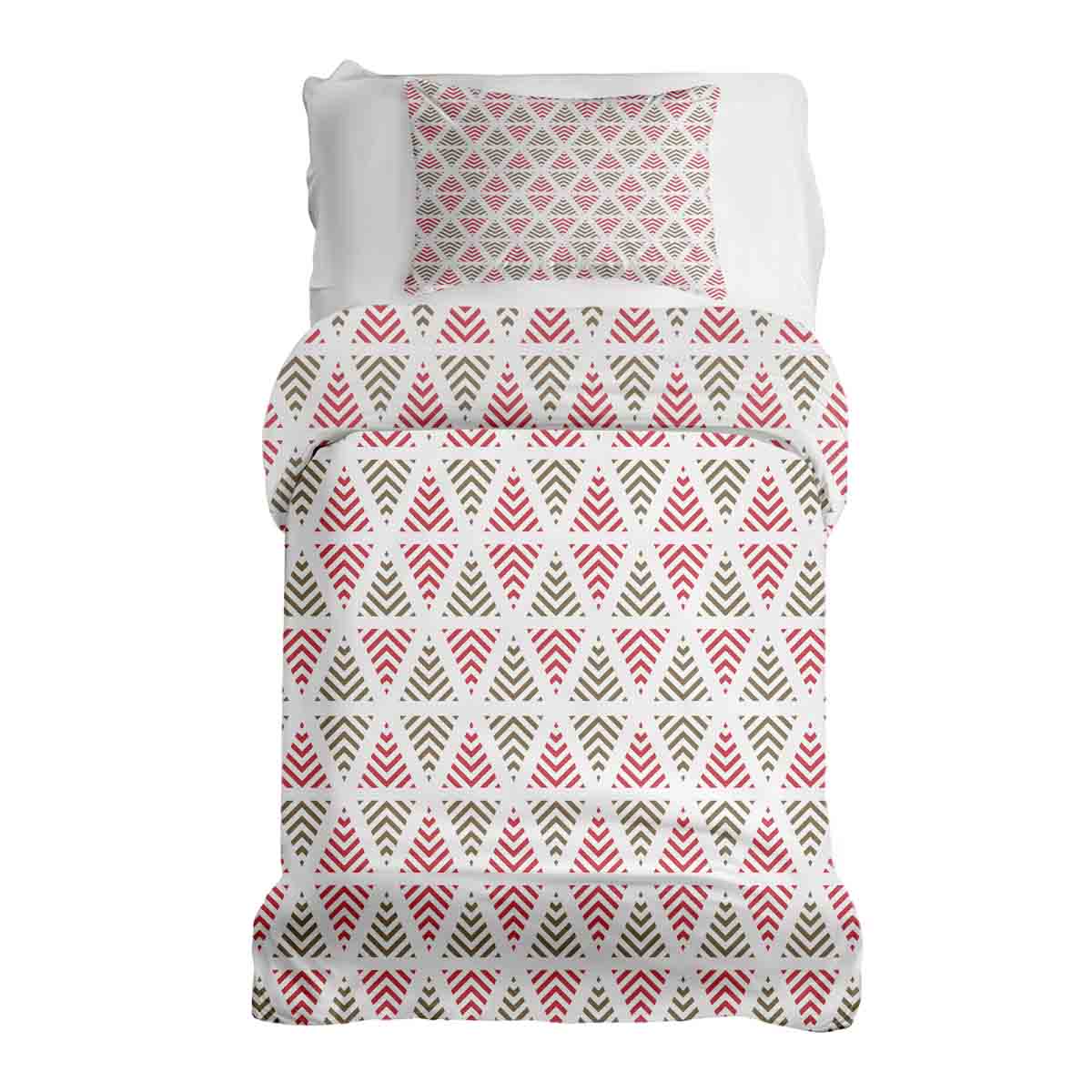 Therapy blankets bedding set Christmas triangles