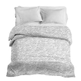 Original therapy blanket - cotton cover white with lettering