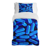 Therapiedekens Beddengoed Set Blauw Tabletten