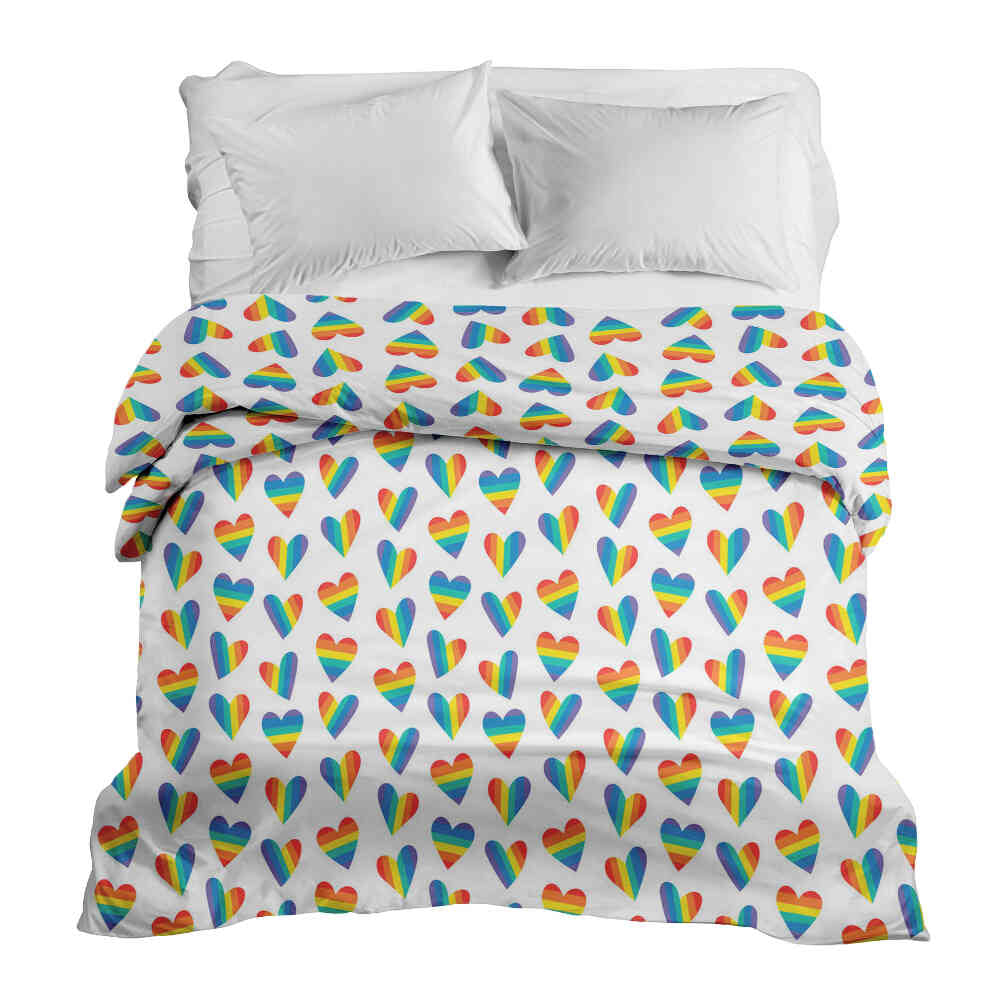 Original therapy blanket - cotton cover LOVE IS LOVE