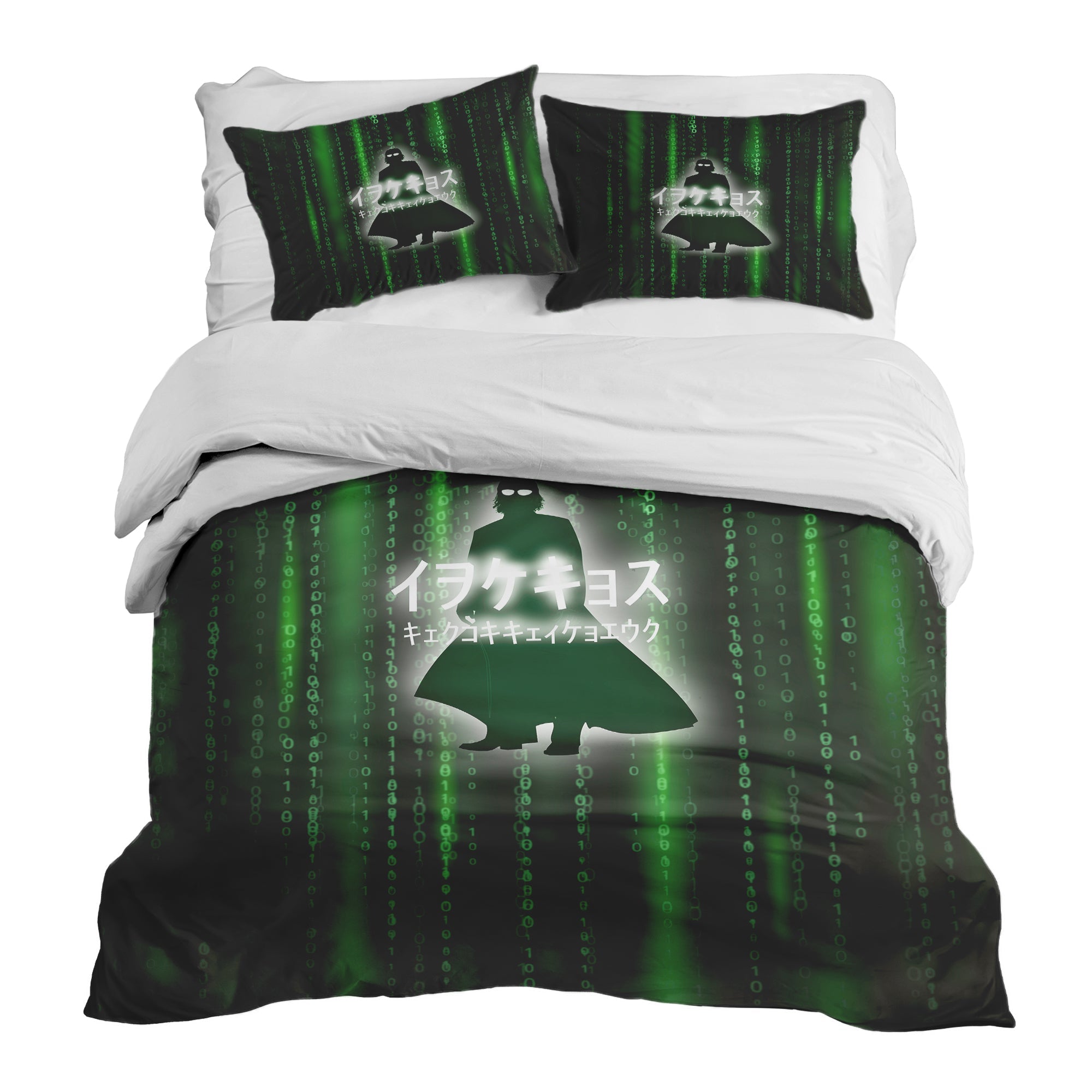 Therapy blankets bedding set green Matrix II