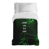 Originele therapiedeken - katoenen hoes groen Looks Like