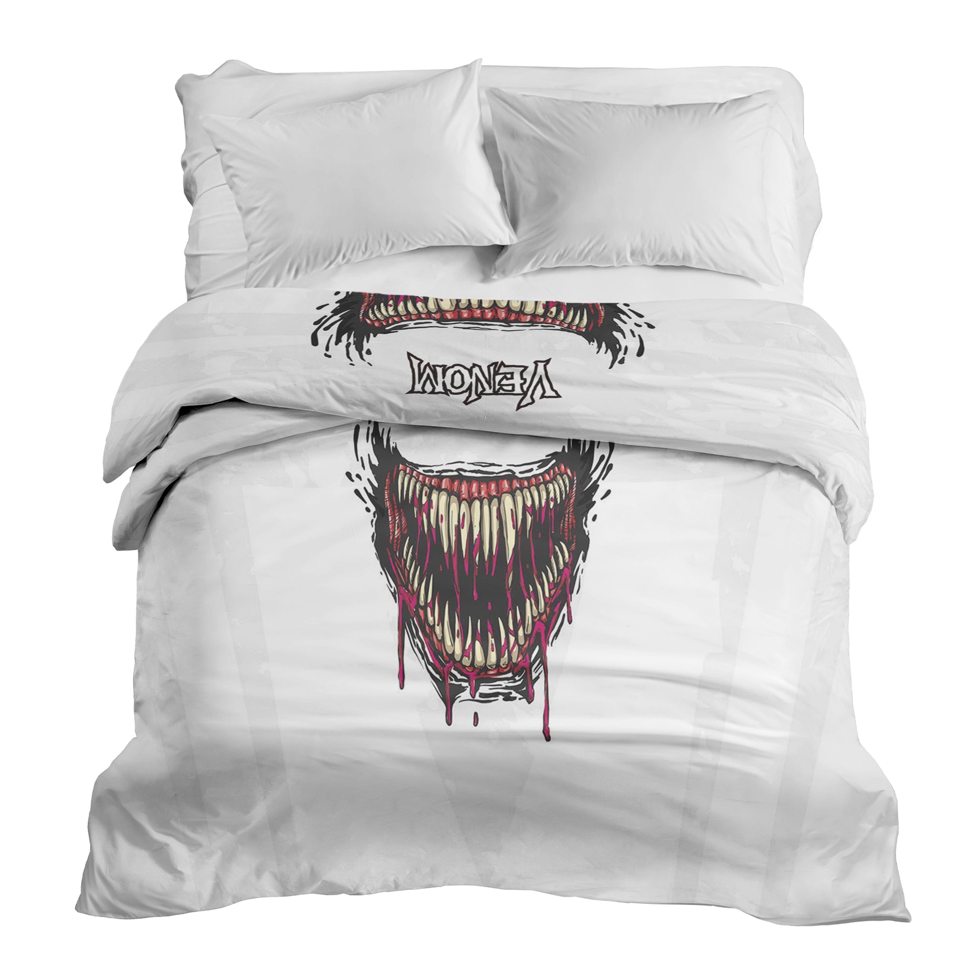 Originele therapiedeken - katoenen hoes wit Venom