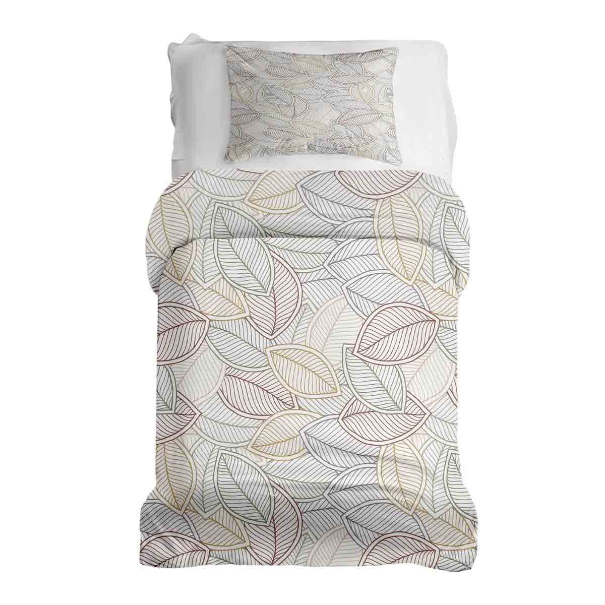 Therapy blankets bedding set colorful palm leaves