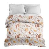 Original therapy blanket - cotton cover white with autumnal branches