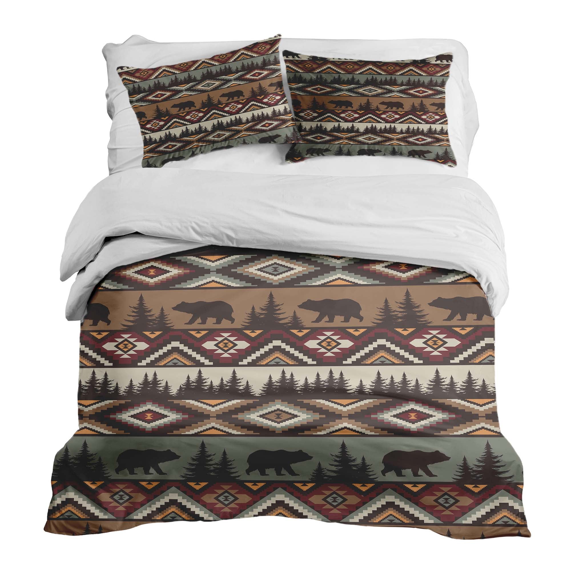 Therapy blankets bedding set brown Norway