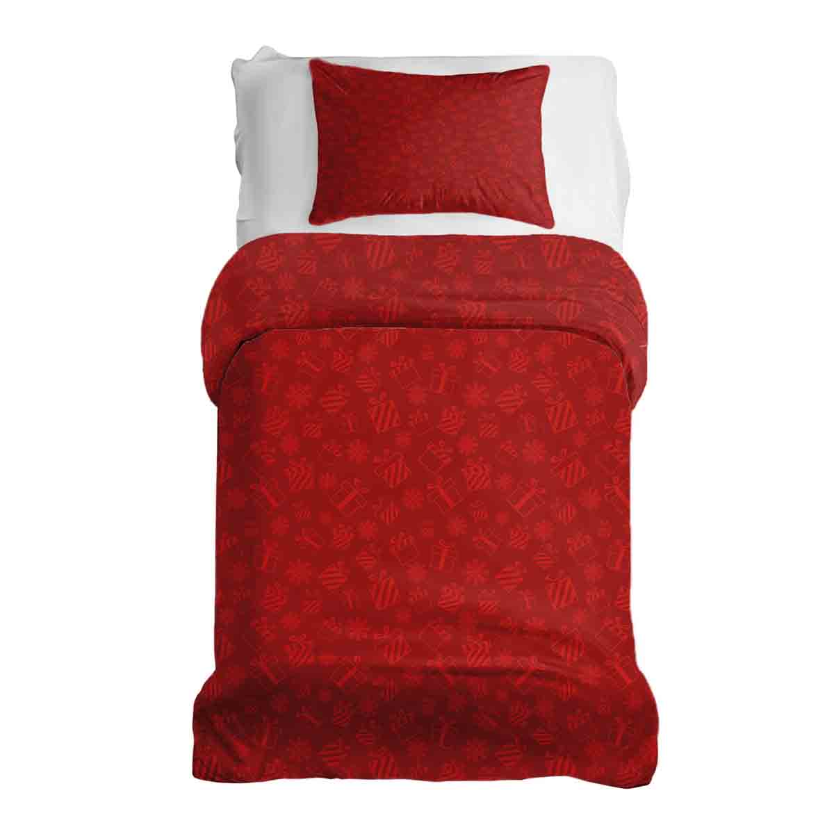 Set de ropa de cama con manta terapéutica rojo regalos