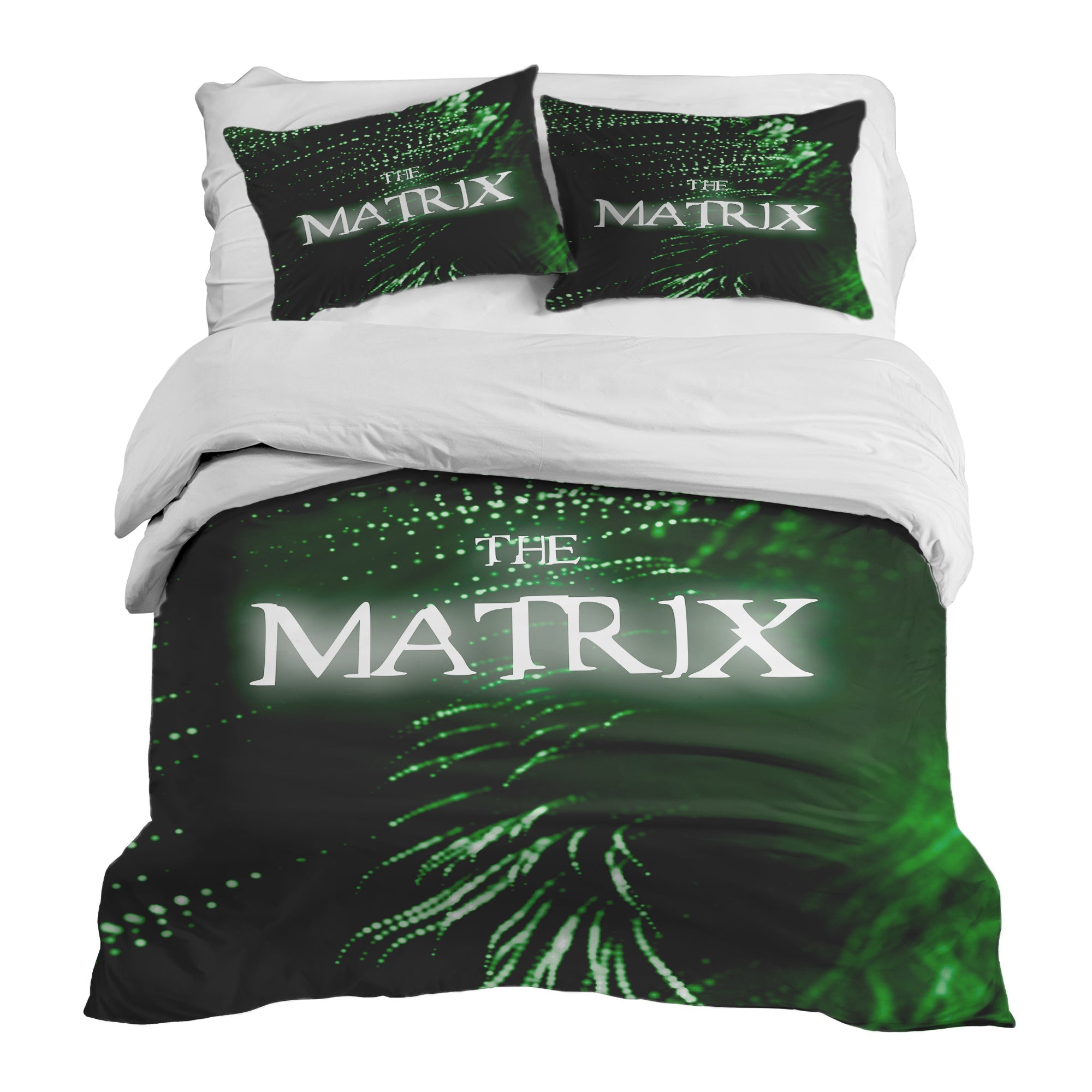 Therapy blankets bedding set green The Matrix
