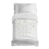 Original therapy blanket - cotton cover constellation Gemini