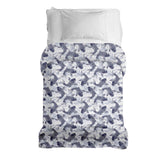 Coperta terapeutica originale - Rivestimento in cotone con carpe koi blu
