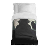 Original therapy blanket - cotton cover man in moonlight
