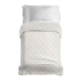 Original therapy blanket - cotton cover with golden stripe pattern