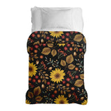 Original therapy blanket - cotton cover with sunflower